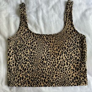 leopard tank top
